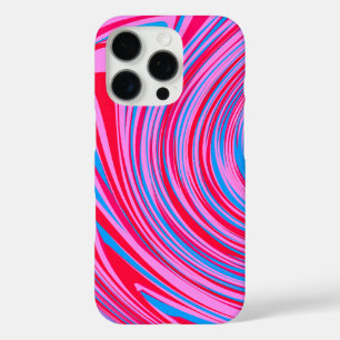 Coques iPhone 16 Pro Conception de motif en marbre à tourbillon abstrai