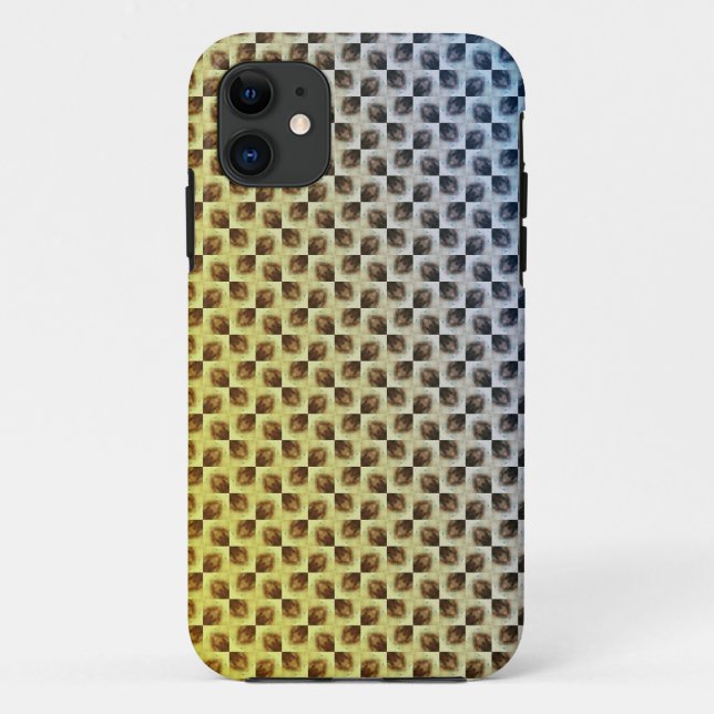 Coques Case-Mate iPhone Conception de motif numérique abstrait moderne 124 (Dos)