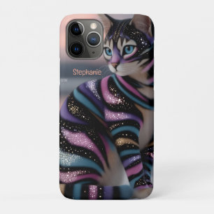 Case-Mate iPhone Case Conception de nom personnalisé et de chat mignon