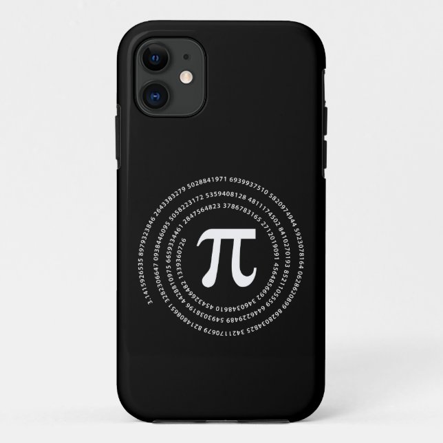 Coques Case-Mate iPhone Conception de nombre de pi (Dos)