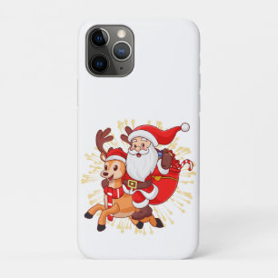 Case-Mate iPhone Case **"Conception de Père Noël ludique – Amusant et Fe