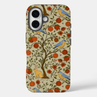 Conception de pommiers bruns avec des pommes orang