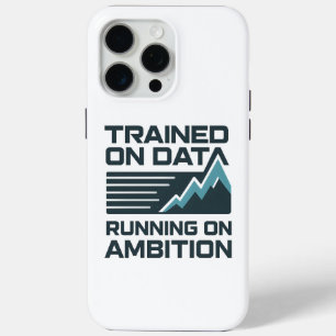 Coque iPhone 15 Pro Max Conception de Slogan AI - Formation sur les donnée