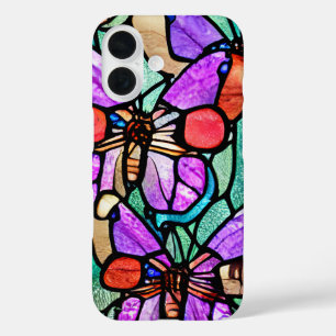 Coque Pour iPhone 16 "Conception de sublimation de tumbler papillon gra