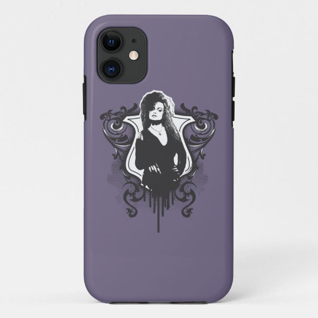 Coques Case-Mate iPhone Conception des Arts Sombres de Bellatrix Lestrange (Dos)