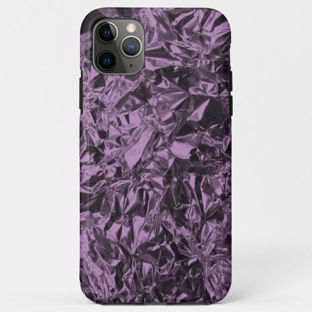 Coques Case-Mate iPhone Conception d'huile d'aluminium en Lavande (Dos)
