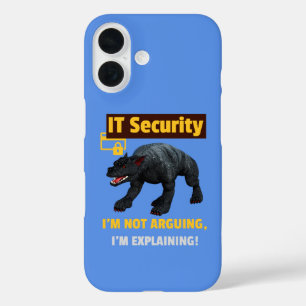 Coque Pour iPhone 16 Conception d'humour technologique expliquant la sé