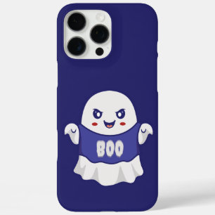 Coques iPhone 16 Pro Max Conception d'illustration de fantôme effrayant drô