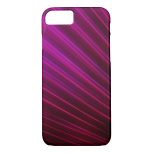 Coque Case-Mate Pour iPhone Conception du ventilateur optique en fibre violett