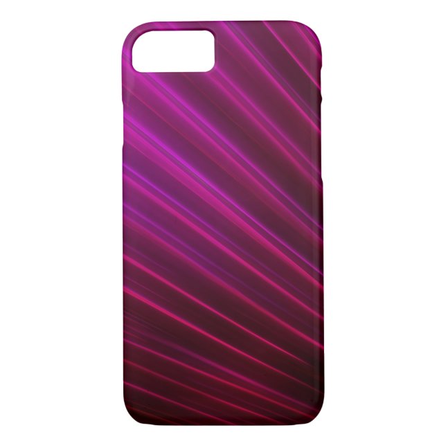 Coques Case-Mate iPhone Conception du ventilateur optique en fibre violett (Dos)