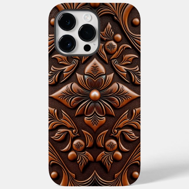 Coques Case-Mate iPhone Conception en cuir à outils Faux (Verso)