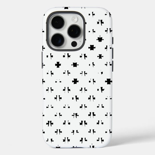 Coques Case-Mate iPhone Conception en noir et blanc (Verso)