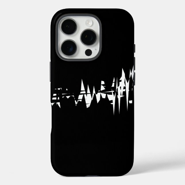 Coques Case-Mate iPhone Conception en noir et blanc (Verso)