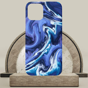 Case-Mate iPhone Case Conception étonnante d'Agate Bleu