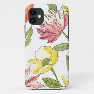 Coque Case-Mate Pour iPhone Conception florale de jardin avec l'arrière - pla