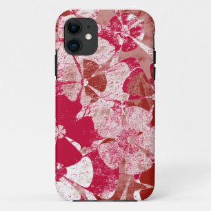 Coque iPhone 11 Conception graphique de motif floral vintage
