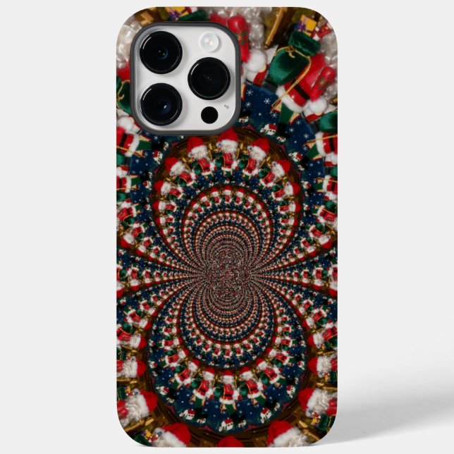 Coques Case-Mate iPhone Conception Kaleidoscope Père Noël spéciale (Verso)
