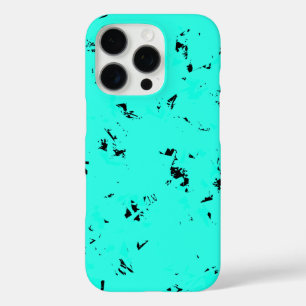 Coques iPhone 16 Pro Conception motif en Mint et Noir