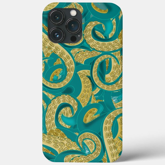 Coques Case-Mate iPhone Conception Octopique moderne (Verso)