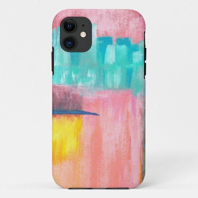 Coques Case-Mate iPhone Conception originale de peinture d'art abstrait de (Dos)