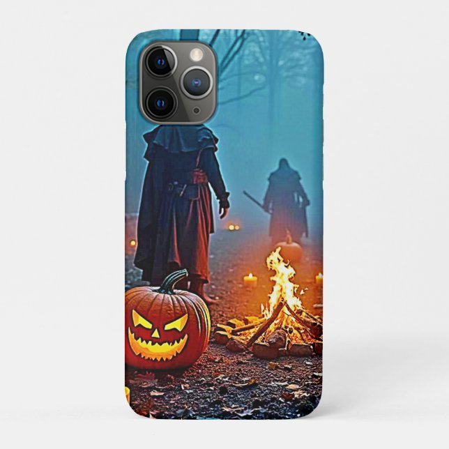 Coques Case-Mate iPhone Conception rituelle d'Halloween éffrayant (Dos)