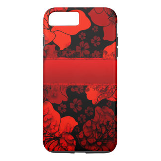 Coques Pour iPhone Conception rouge de cas de téléphone de fleur