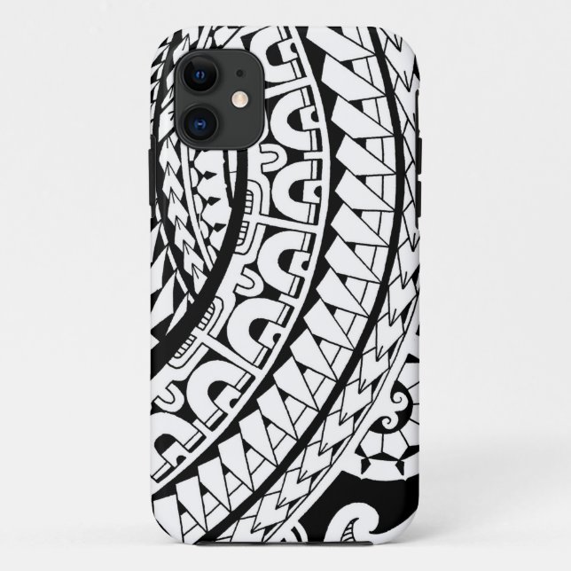 Coques Case-Mate iPhone Conception tribale de tatouage dans des motifs de (Dos)