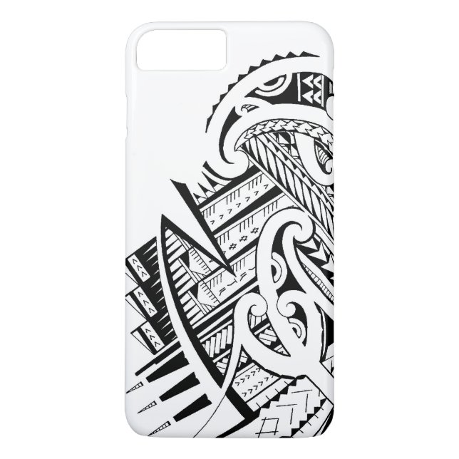Coques Case-Mate iPhone Conception tribale mélangée de tatouage dans style (Dos)