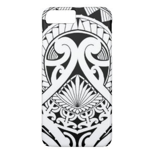 Coque Case-Mate Pour iPhone Conception tribale polynésienne/maorie de tatouag