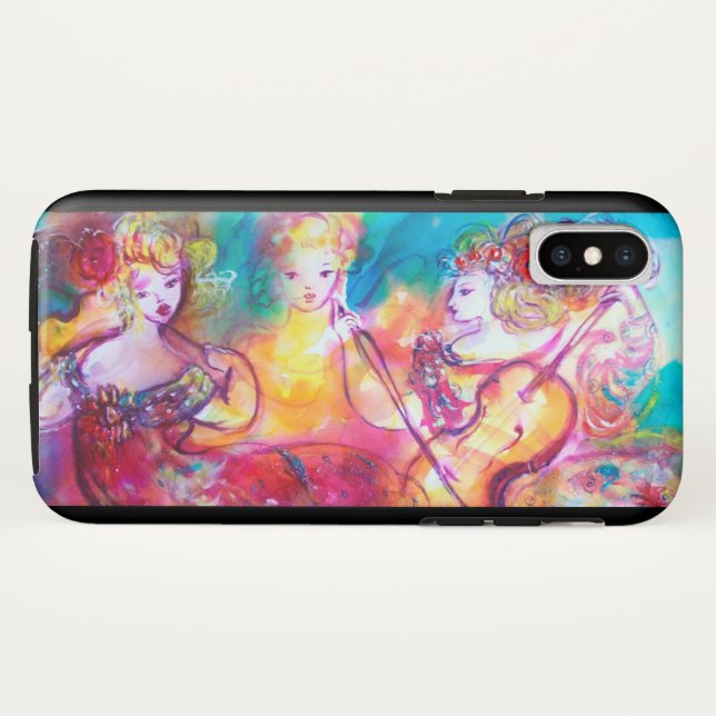 COQUES Case-Mate iPhone CONCERT DE PRINTEMPS HARMONY TRIO (Dos (Horizontal))