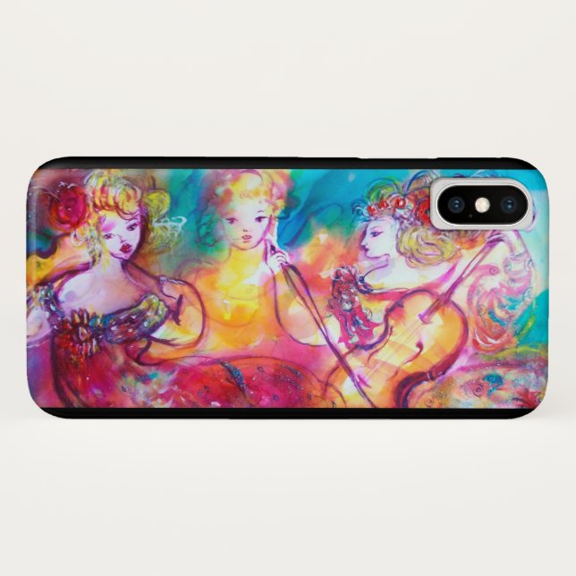 COQUES Case-Mate iPhone CONCERT DE PRINTEMPS HARMONY TRIO (Dos (Horizontal))