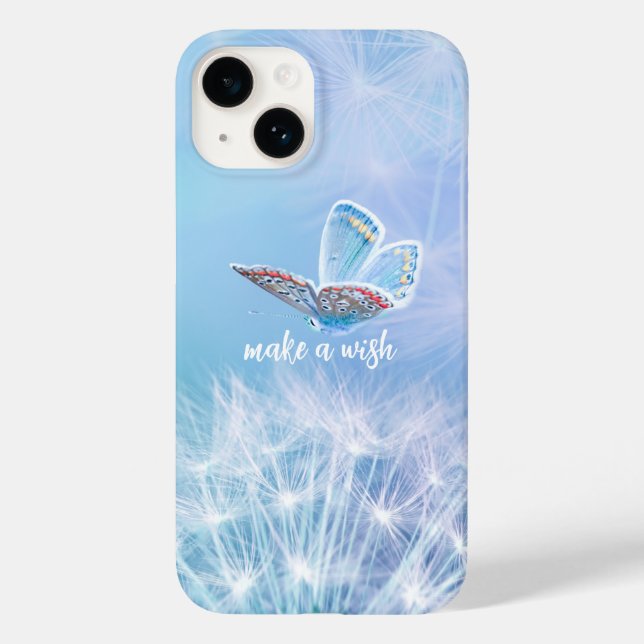 Coques Case-Mate iPhone Concevoir un Dandelion et un Papillon (Verso)