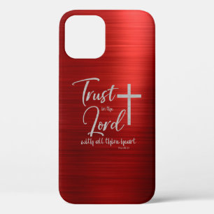 Case-Mate iPhone Case Confiance dans le Seigneur KJV Bible Verse iPhone 