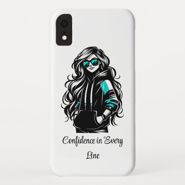 Coques Case-Mate iPhone Confident Streetwear Girl  (Dos)