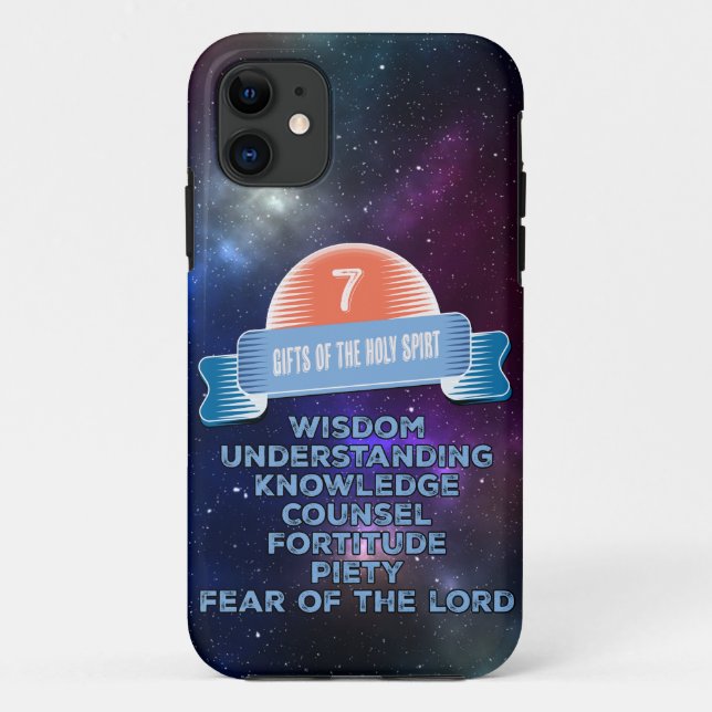 Coques Case-Mate iPhone Confirmation 7 Dons de l'Esprit Saint (Dos)