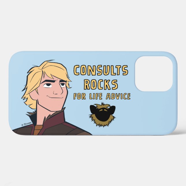 Coques Case-Mate iPhone Congelé 2 | Kristoff "Consults Rocks" (Verso (horizontal))