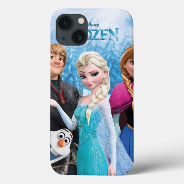 Coques Case-Mate iPhone Congelé | Anna, Elsa, Kristoff et Olaf (Verso)