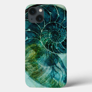 Case-Mate iPhone Case Conque en spirale Shell de turquoise
