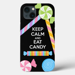 Case-Mate iPhone Case Conserver calme et manger Candy Téléphone Case