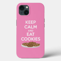 Conserver le calme et manger des cookies Téléphone