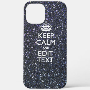Etui iPhone Case-Mate Conserver le calme et votre texte sur le style de
