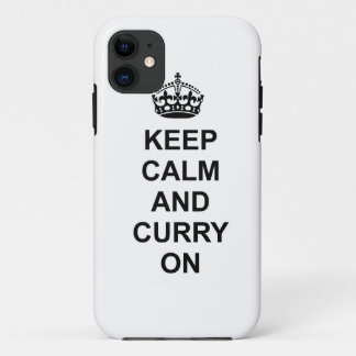Etui iPhone Case-Mate Conservez le calme et le cari sur le cas de