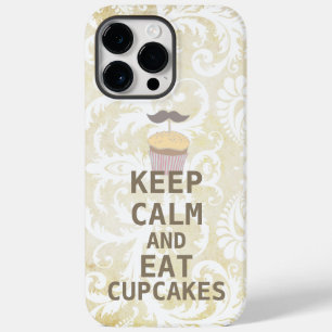 Coque Pour Pour iPhone 14 Pro Max CONSERVEZ LE CALME ET MANGEZ DES Cupcakes