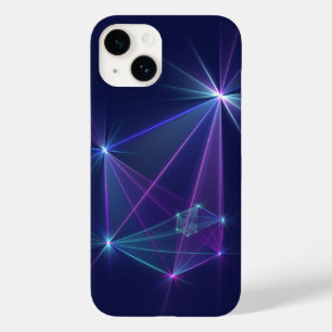 Coque Pour iPhone 14 Constellation, art fractal abstrait fantastique