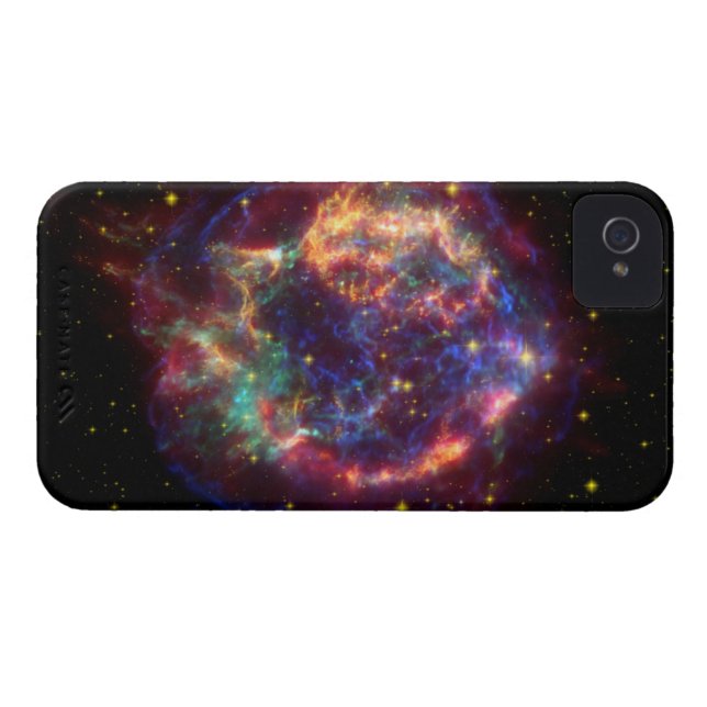 Coques Case-Mate iPhone Constellation de Cassiopeia (Dos Horizontal)