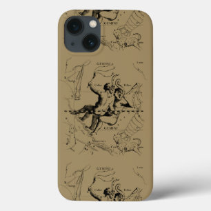 Case-Mate iPhone Case Constellation des Gémeaux Zodiaque Hevelius vers 1