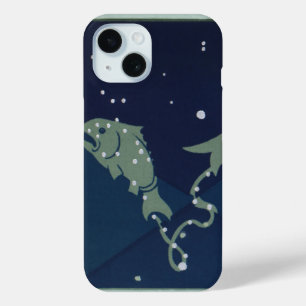 Coque Pour iPhone 15 Constellation du Poisson des Poissons Zodiaque Ast