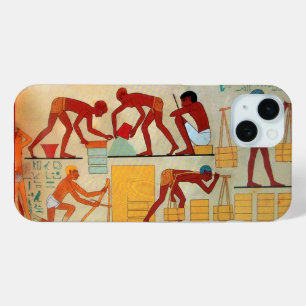 COQUE iPhone 15 MINI CONSTRUCTION ARCHITECTURALE D'ÉGYPTE ANTIQUE