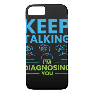 Case-Mate iPhone Case Continuez à parler Je vous diagnostique des cadeau