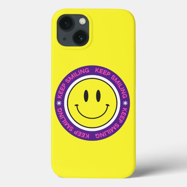 Coques Case-Mate iPhone Continuez à sourire (Verso)